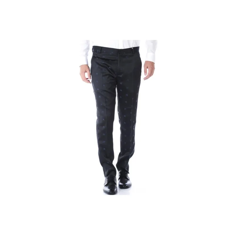 DANIELE ALESSANDRINI Casual Pants Men's Black-0