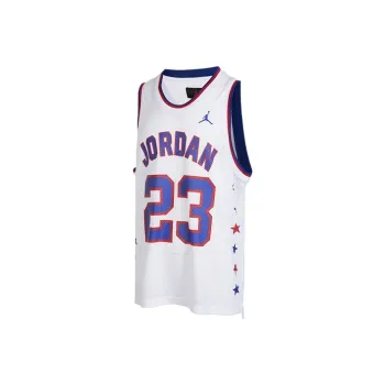 Jordan Basketball Training Sports Vest White