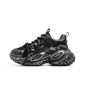 ROBINHOOD Cushioning, Slip Resistant, Abrasion Resistant, Breathable Low Top Chunky Sneakers Men's Box