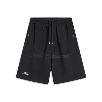 LINING Skateboard Casual Shorts Men Black