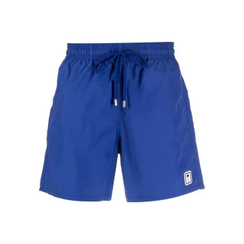 PALM ANGELS PALM ANGELS X Vilebrequin Collection Swimming Shorts Men Blue