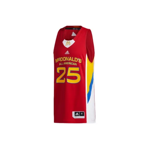 Adidas Basketball Jerseys Men Red