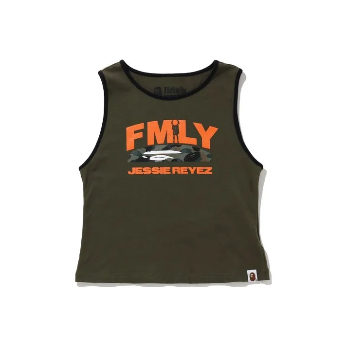 A BATHING APE Bape X Jessie Reyez Collaboration Tank Tops Women's-0