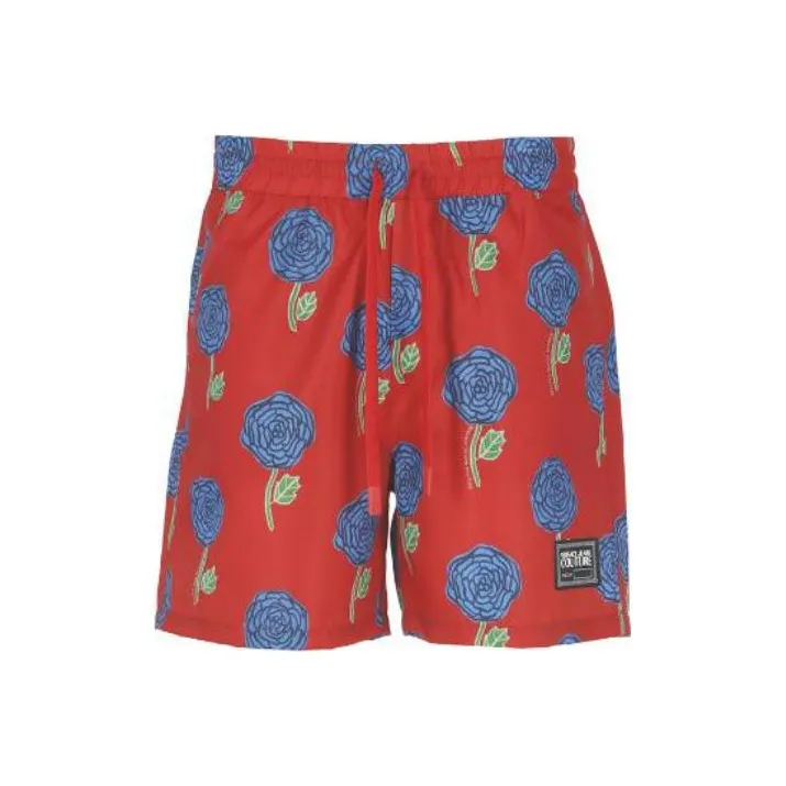 VERSACE JEANS COUTURE Casual Shorts Men Red-0