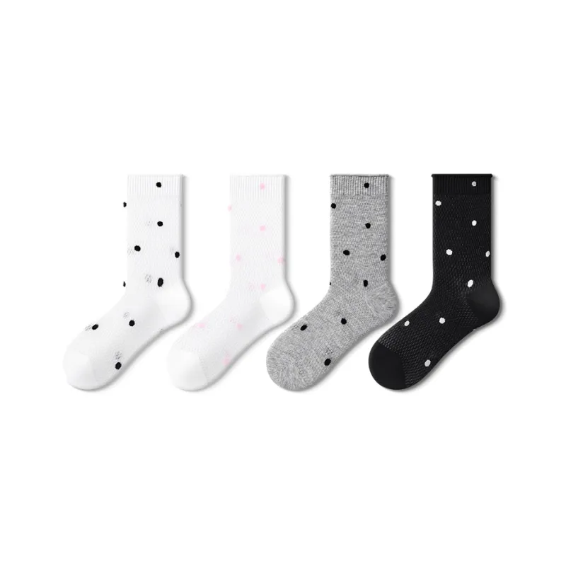 JKN Mid Calf Socks Women's Combo Set-14