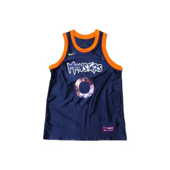 Nike x LeBron X Monstars Jersey Basketball Jerseys US Version Men's Blue