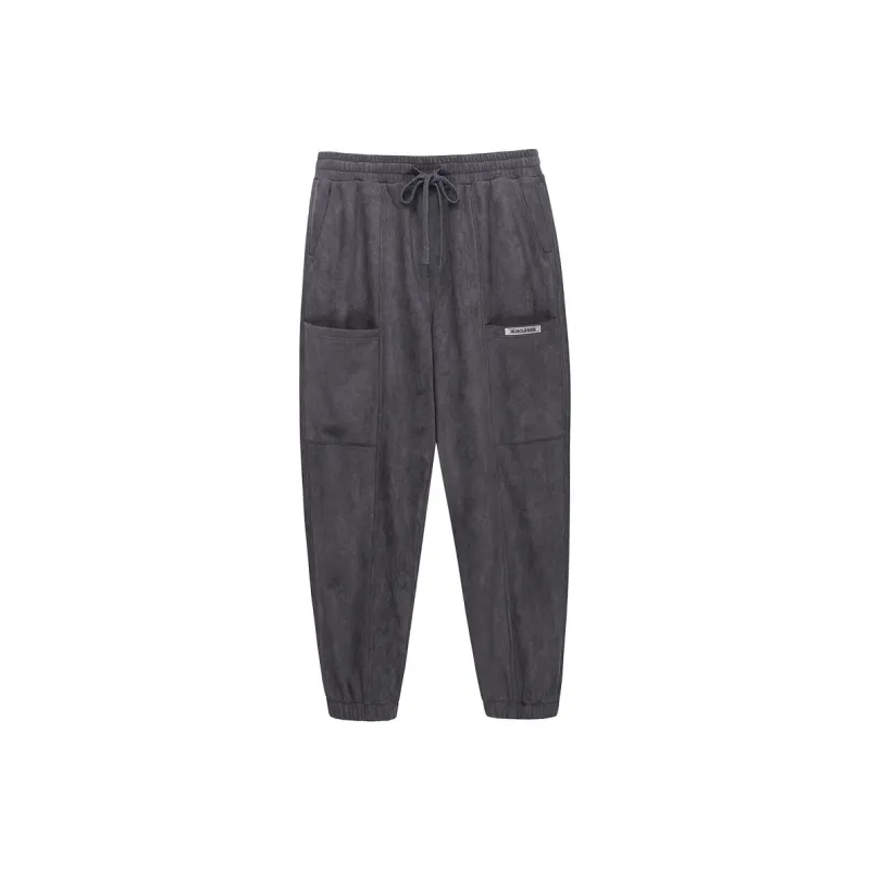 Muscle Dog Casual Pants Men's Dark Gray-0
