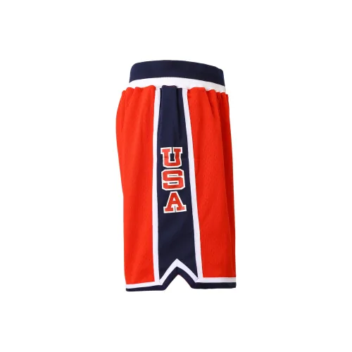 Mitchell Ness Basketball Shorts Men Red