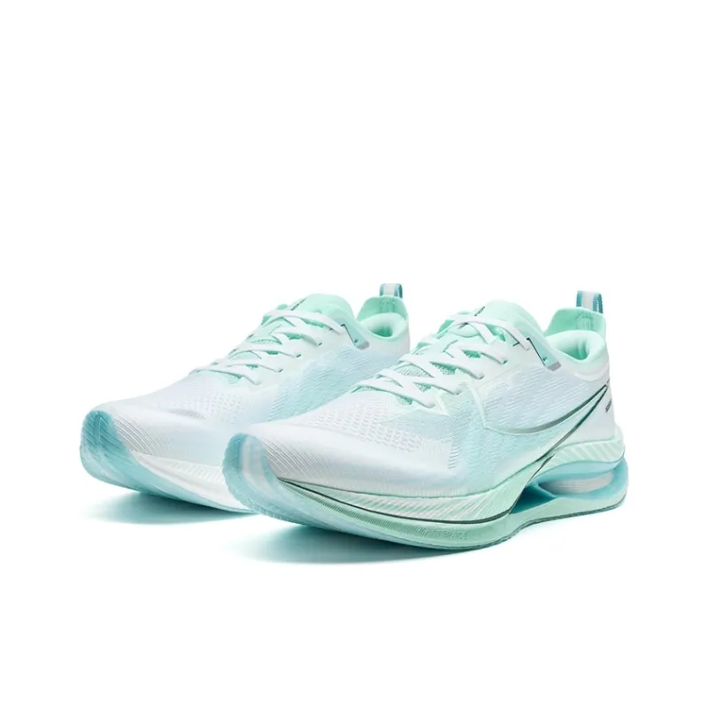 XTEP Anti Slip And Wear Resistant Coverage Low Top Casual Running Shoes Men's White Green-2