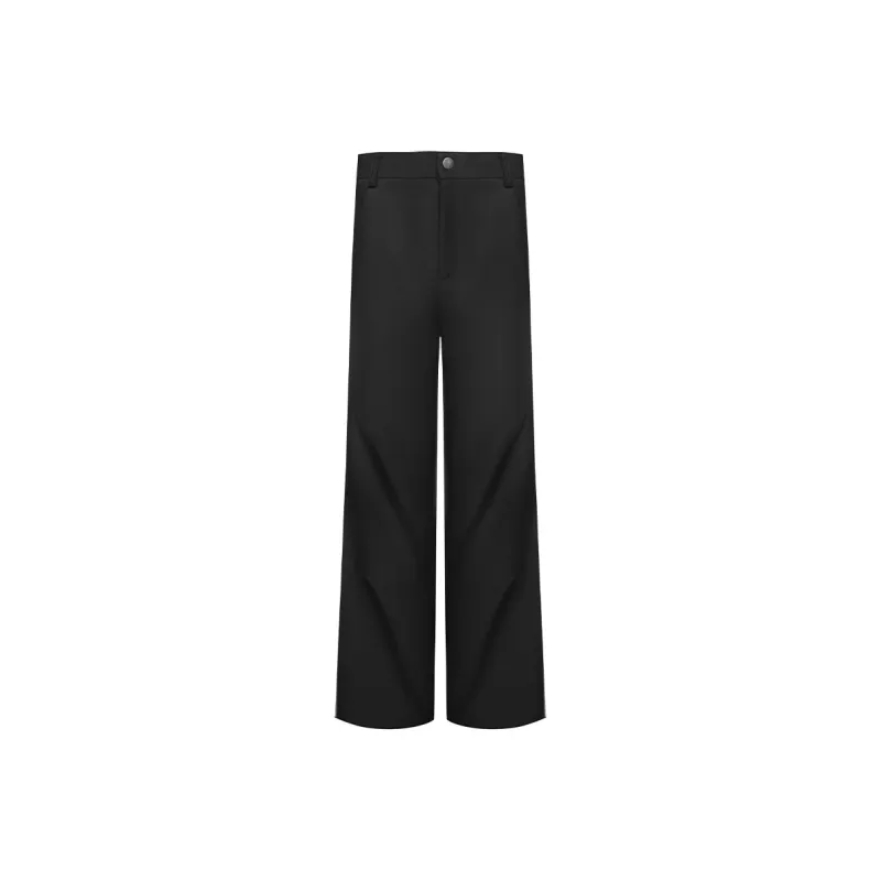 COOLALPACA Loose Fit Wide Leg Casual Pants Unisex-0