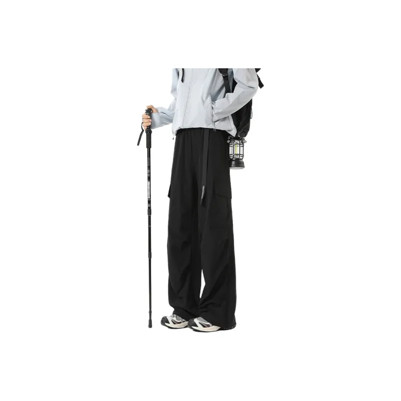 WKOOG Casual Pants Unisex Black-0