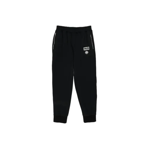 TCH Casual Pants Unisex Black Base With Silver Logo