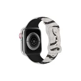 Double G Snakeskin Print, Two-Tone, Black