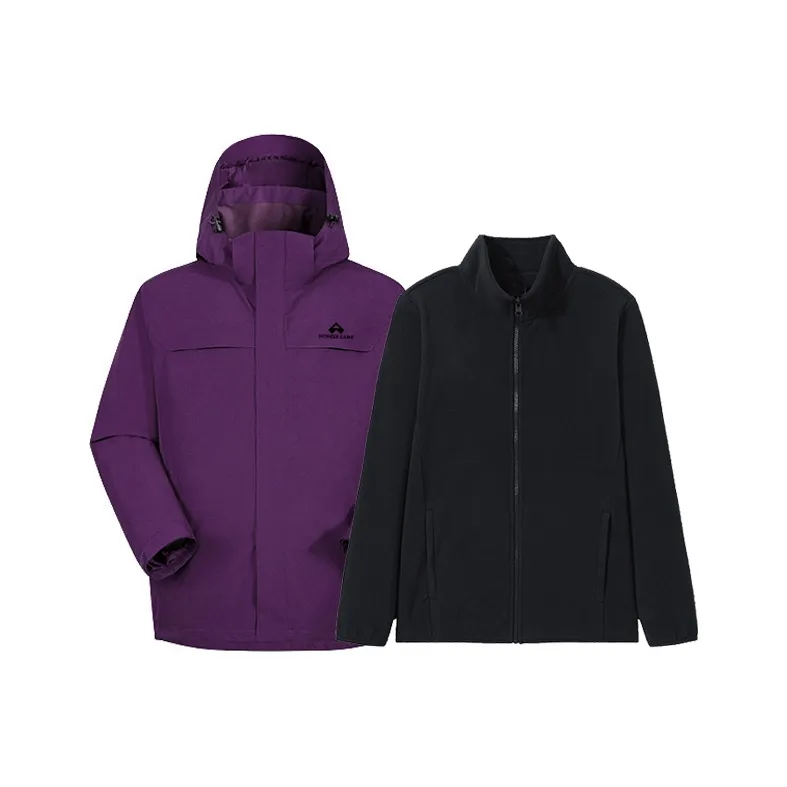 PIONEER CAMP Water-Resistant Windproof Breathable Wear-Resistant Warm Water-Repellent Windbreaker Jacket Unisex-74