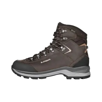 Lowa Anti Slip Wear Resistant High Top Hiking Shoes Men's Brown