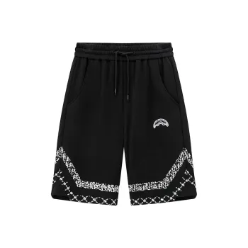 SPRAYGROUND Casual Shorts Unisex Black