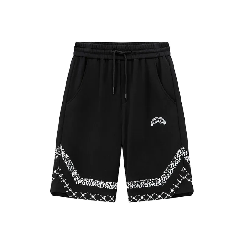SPRAYGROUND Casual Shorts Unisex Black-0