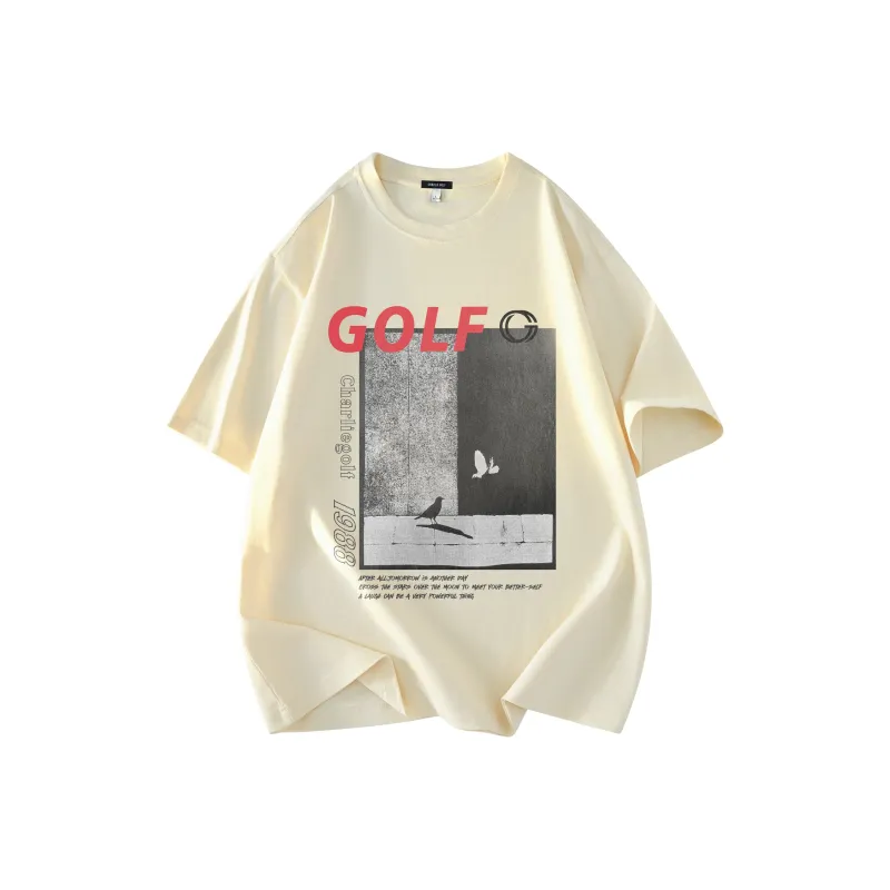 CHARLIE GOLF T Shirt Unisex Black-6