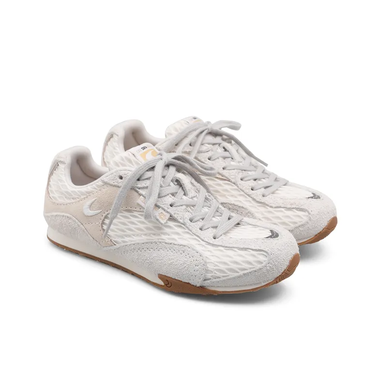 Cat&Sofa Cushioning, Wear Resistant Low Top Casual Shoes Unisex White-2