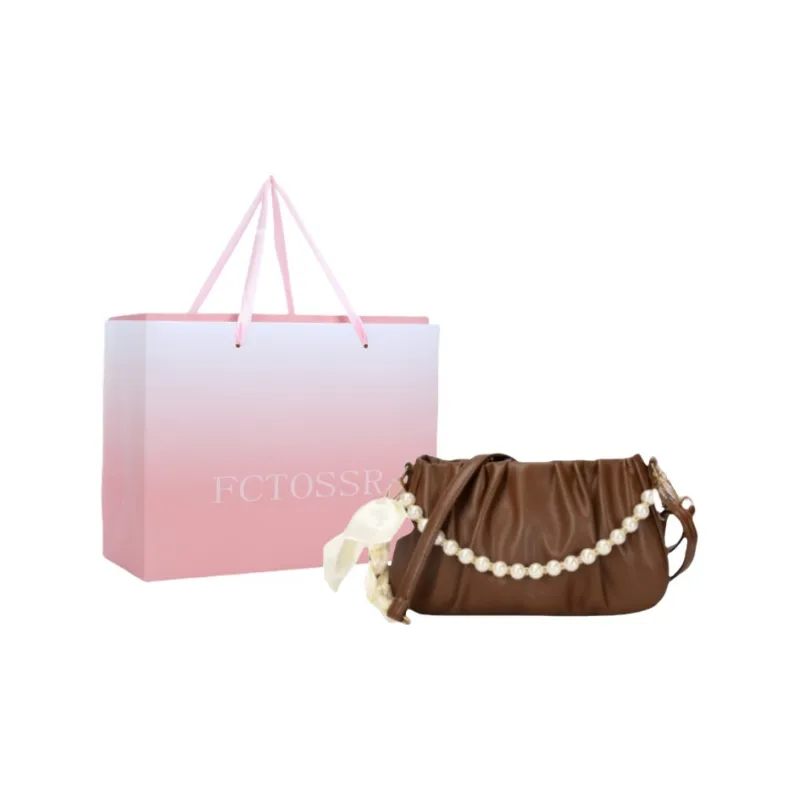 FCTOSSR PU One Shoulder Handbag, Crossbody Bag Regular Women's White//Ecru/Black/Yellow/Green/Coffee/Brown/Rose Red-29