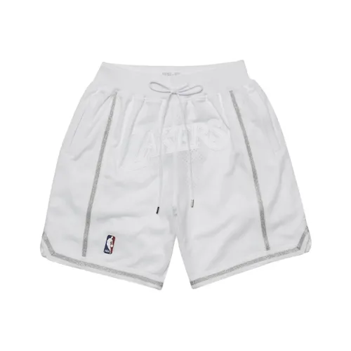 Mitchell & Ness x Just Don Basketball Shorts Men's White