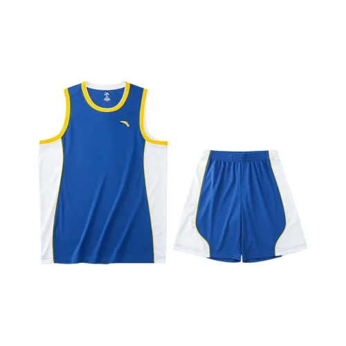 Anta Basketball Collection Basketball Suit Men's Jazz Blue