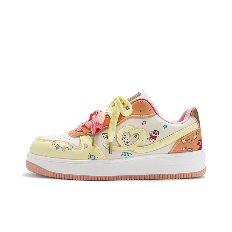 Crayon Shinchan Anti Slip Wear Resistant Low Top Skateboard Shoes Unisex-7