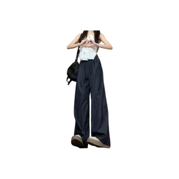 HAPPY PARTY Casual Pants Unisex Blue