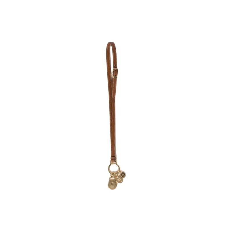 MIU MIU Cow Leather Bag Accessory Women's Cognac-0