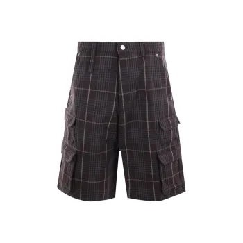 DIOR Checked Cargo Shorts