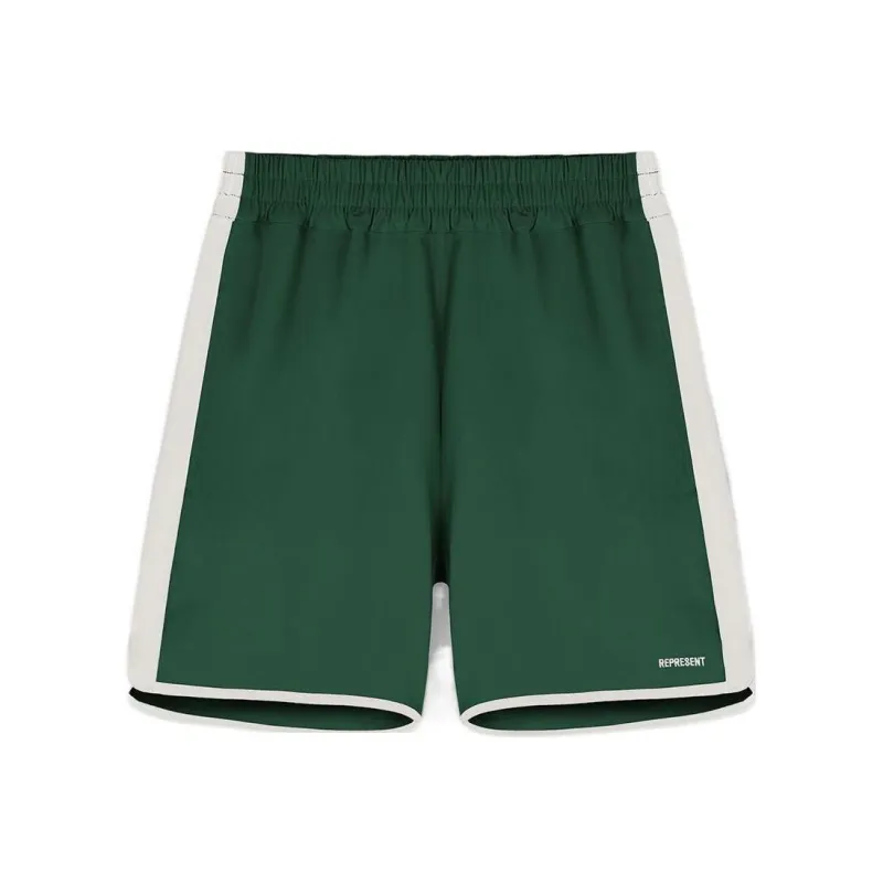 REPRESENT Casual Shorts Men Sprint Green-0
