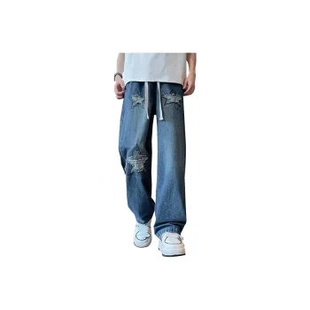DJ.SPIRIT Jeans Unisex Blue
