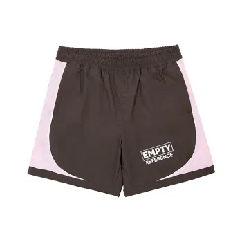 EMPTY REFERENCE Casual Shorts Unisex Pink Brown