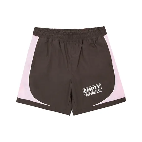 EMPTY REFERENCE Casual Shorts Unisex Pink Brown