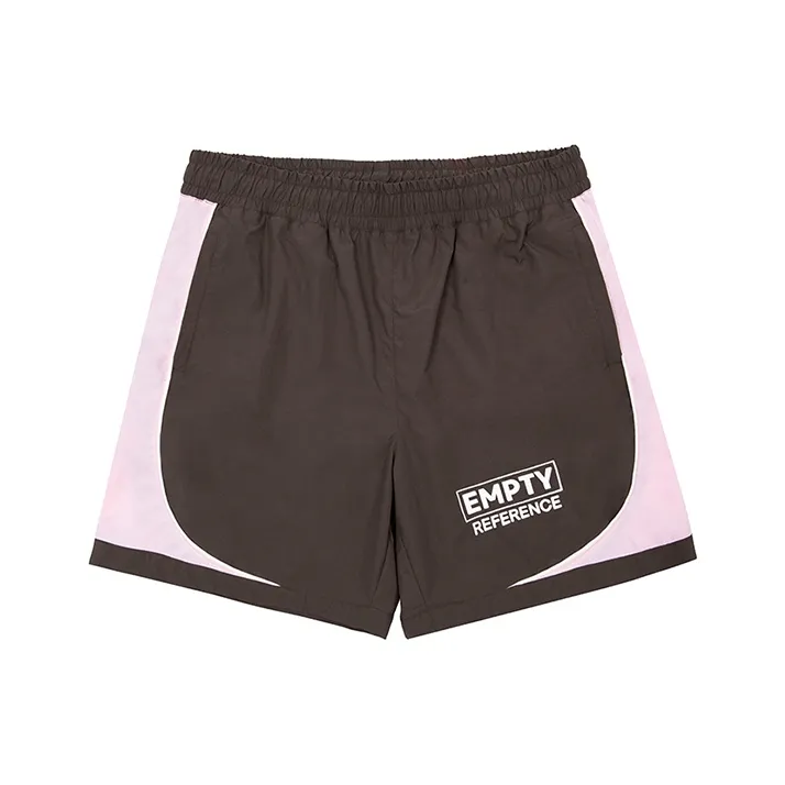 EMPTY REFERENCE Casual Shorts Unisex Pink Brown-0