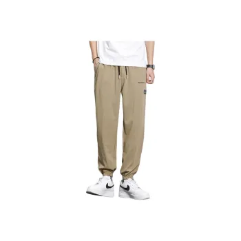 Tonlion Casual Pants Men's Tea Brown