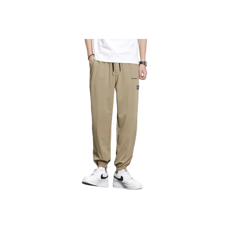 Tonlion Casual Pants Men's Tea Brown-0