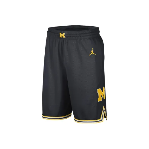 Jordan Michigan Wolverines Casual Shorts Men's Black