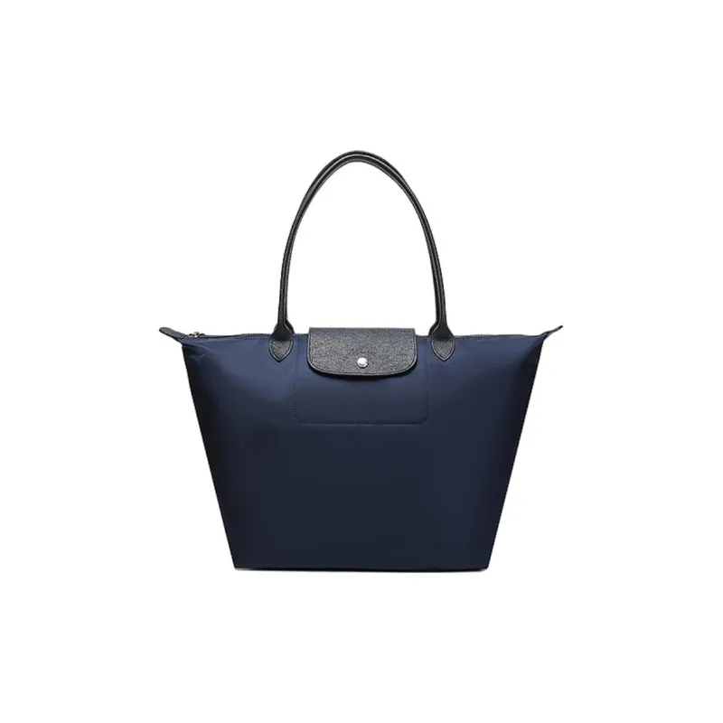 LONGCHAMP Le Pliage Néo Canvas Canvas Bag Handbags Medium Size Women's Navy-0