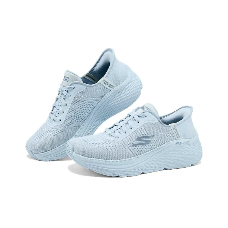 Skechers Women's GO Series Cushioning, Wear Resistant Low Top Casual Running Shoes Women's Light Blue-1