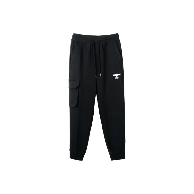 Boy London Casual Pants Unisex Black-0