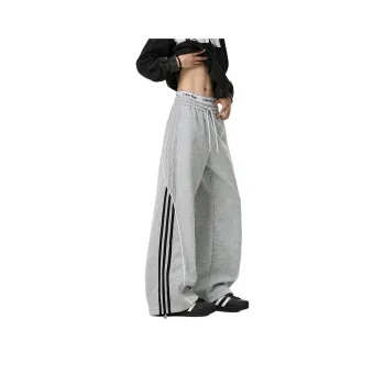 NEVER RULE Casual Pants Unisex Dark Gray
