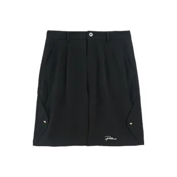 PMET Casual Shorts Unisex Black