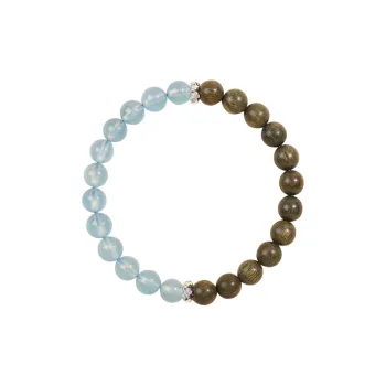 ZUIWENGLANGYASHANWENCHUANG Green Sandalwood Bracelets Unisex