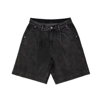 Vandy The Pink Denim Shorts Unisex Black
