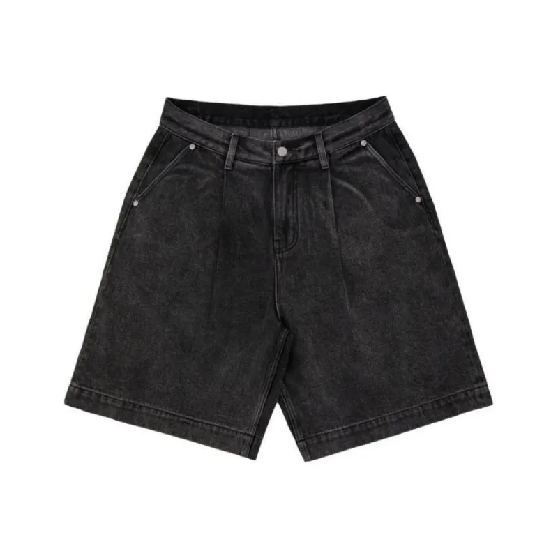 Vandy The Pink Denim Shorts Unisex Black-0