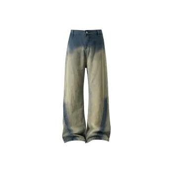 Dme Jeans Unisex Yellow Mud