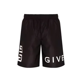 Givenchy 4G Logo-print Swim Shorts