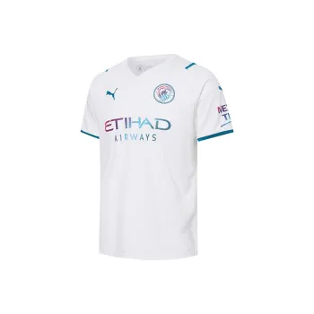 PUMA Manchester City Football Club Soccer Jerseys Men White