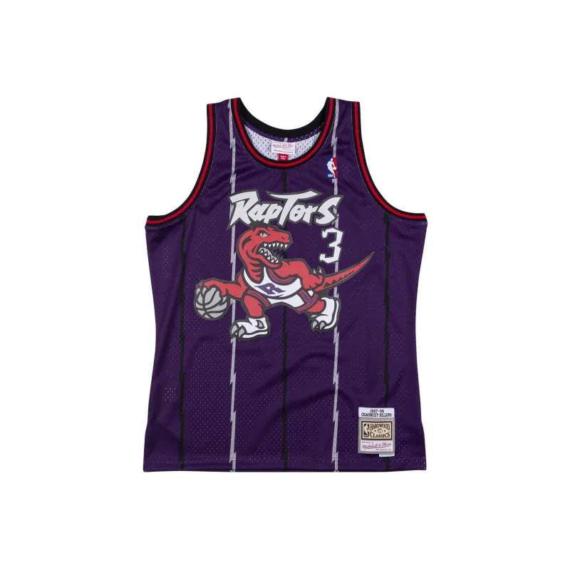 Mitchell Ness 'NBA Toronto Raptors 1998 Vince Carter' Team Marble Swingman Jersey Vest Top-0